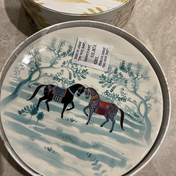 Anthropologie Terrace Canapé Plates, Set of 4 - Picture 3 of 4